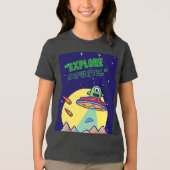 Ontdek oneindigheid Tri-Blend shirt (Voorkant)
