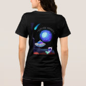 Ontdek Oneindigheid Tri-Blend Shirt (Achterkant)
