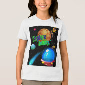 Ontdek oneindigheid Tri-Blend shirt (Voorkant)