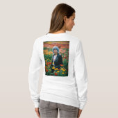 Ontdek ongeëvenaard comfort en stijl met onze lang t-shirt (Achterkant volledig)