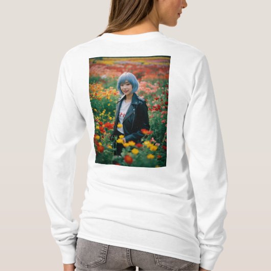 Ontdek ongeëvenaard comfort en stijl met onze lang t-shirt (Achterkant)