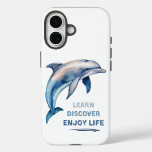 Ontdek Ontdek Geniet van het leven iPhone 16 Hoesj Hoesje