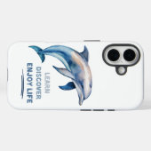 Ontdek Ontdek Geniet van het leven iPhone 16 Hoesj Case-Mate iPhone Case (Achterkant (horizontaal))