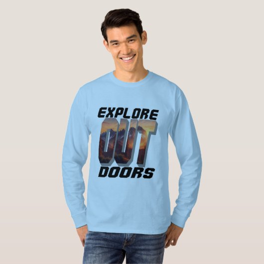 ONTDEK ONZE DEUREN T-SHIRT (Voorkant volledig)