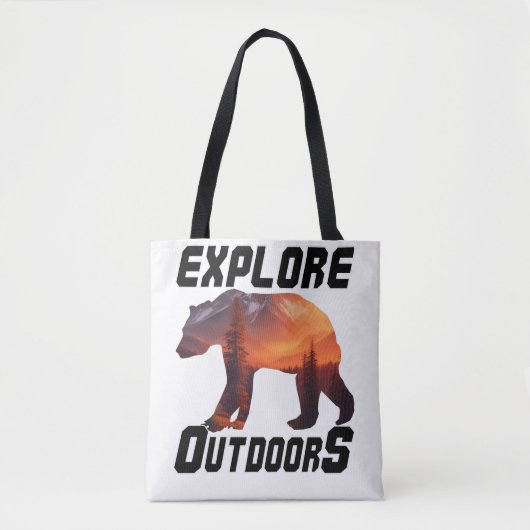ONTDEK ONZE DEUREN TOTE BAG (Voorkant)