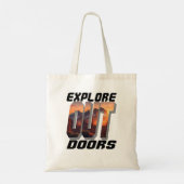 ONTDEK ONZE DEUREN TOTE BAG (Achterkant)