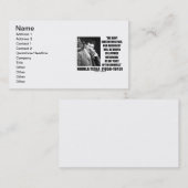 Ontdek onze machine met kracht die op elk visitekaartje (Voorkant / Achterkant)