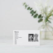 Ontdek onze machine met kracht die op elk visitekaartje (Staand voorkant)