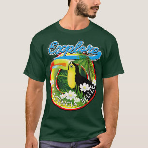 Ontdek Placencia Belize reizen T-shirt