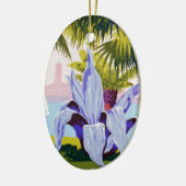 Ontdek Puerto Rico Keramisch Ornament (Links)