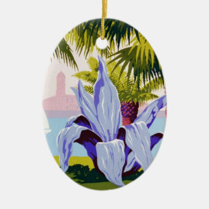 Ontdek Puerto Rico Keramisch Ornament