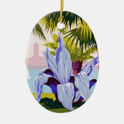 Ontdek Puerto Rico Keramisch Ornament (Voorkant)