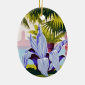 Ontdek Puerto Rico Keramisch Ornament (Achterkant)