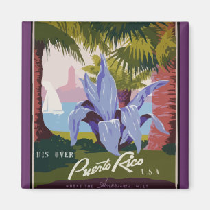 Ontdek Puerto Rico Magneet