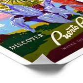 Ontdek Puerto Rico  Poster (Hoek)