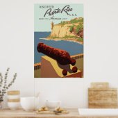 Ontdek Puerto Rico Poster (Keuken)