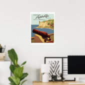 ontdek Puerto Rico - reisposter voor WPA Poster (Thuiskantoor)