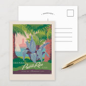 Ontdek Puerto Rico Verenigde Staten | oldtimerreis Briefkaart