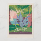 Ontdek Puerto Rico Verenigde Staten | oldtimerreis Briefkaart (Voorkant)