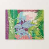 Ontdek Puerto Rico, Vintage Poster Jigzaag Puzzle Legpuzzel (Horizontaal)