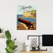 Ontdek Puerto Rico, waar Amerika samenkomt Poster (Thuiskantoor)