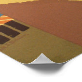 ontdek Puerto Rico WPA-reizen Poster (Hoek)