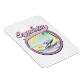 Ontdek reizen logo magneet (Rechterzijde)