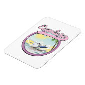 Ontdek reizen logo magneet (Linkerzijde)