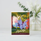 Ontdek reizen, Puerto Rico Geschiedenis Briefkaart (Staand voorkant)