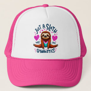 Ontdek Sloth's Gymnastiek Journy & Fitness Liefde Trucker Pet