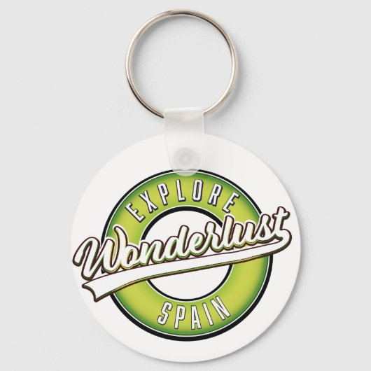 Ontdek Spanje onderl ust Sleutelhanger (Voorkant)