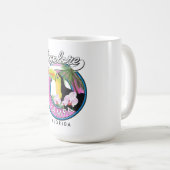 Ontdek Tampa Florida retro logo Koffiemok (Voorkant rechts)