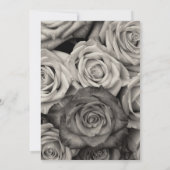 Ontdek uw eigen Rozen Uitnodiging Blanco Sjabloon (Achterkant)