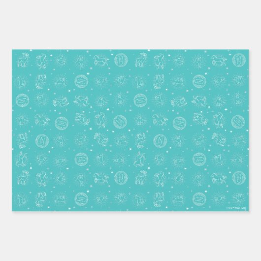 Ontdek uw Patronuspatroon Inpakpapier Vel (Voorkant 3)