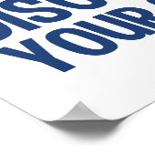 Ontdek uw poster op de beschermhuls (Hoek)