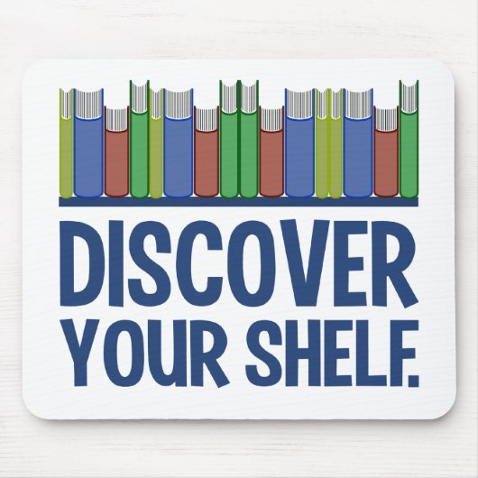 Ontdek uw schelpdiermousepad muismat (Voorkant)