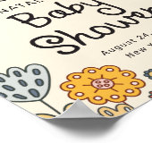 Ontdek wat het zal zijn onthullen Baby shower Welk Poster (Hoek)