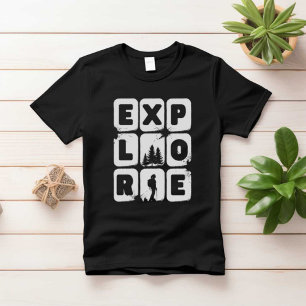 Ontdek Wereld Best Modern print mannen Tshirt