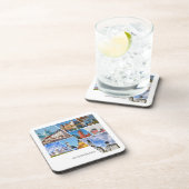 Ontdek Wit-Rusland Collage Architecture Onderzette Bier Onderzetter (Rechterzijde)