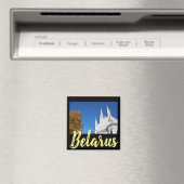 Ontdek Wit-Rusland Kerk Architectuur Sky Magnet (Insitu (Vaatwasser))
