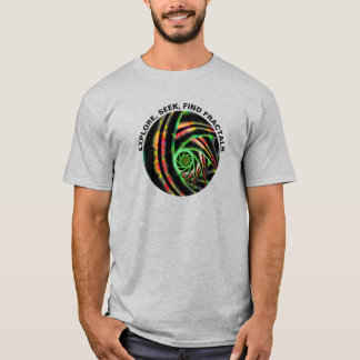 Ontdek Zoeken Zoeken Fractals Citaat Moderne kunst T-shirt