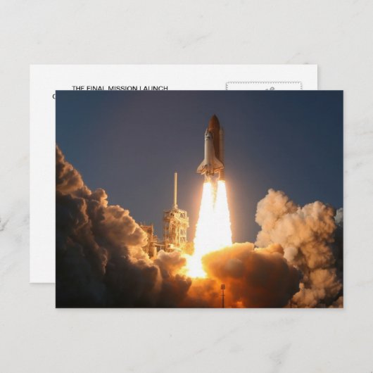 ONTDEKKEN STS 133 BRIEFKAART (Voorkant / Achterkant)