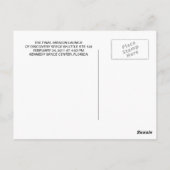 ONTDEKKEN STS 133 BRIEFKAART (Achterkant)