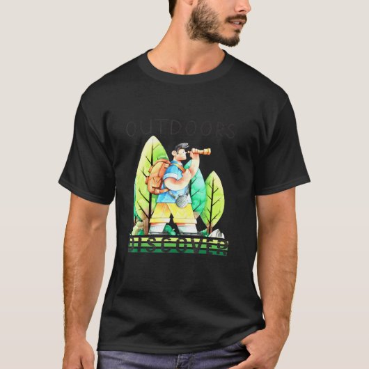 Ontdekking buiten t-shirt (Voorkant)