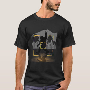 Ontdekking De legende van het bos Bigfoot Long Sl T-shirt