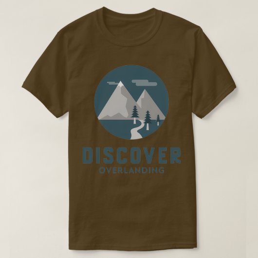 Ontdekking overlanding t-shirt (Design voorkant)