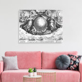 Ontdekking van Amerika Canvas Afdruk (Insitu (Woonkamer))