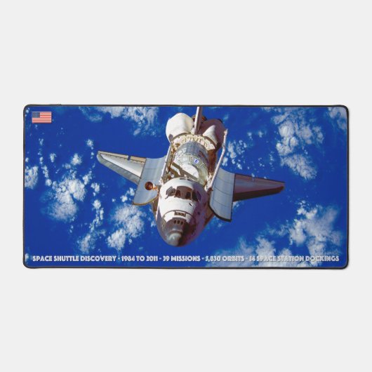 ONTDEKKING VAN DE AMERIKAANSE SPACESHUTTLE BUREAUMAT (Voorkant)