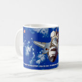 ONTDEKKING VAN DE AMERIKAANSE SPACESHUTTLE KOFFIEMOK (Voorkant links)