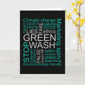 Ontdekking van de 'Greenwash Fake Lies' Kaart (Gele Bloem)